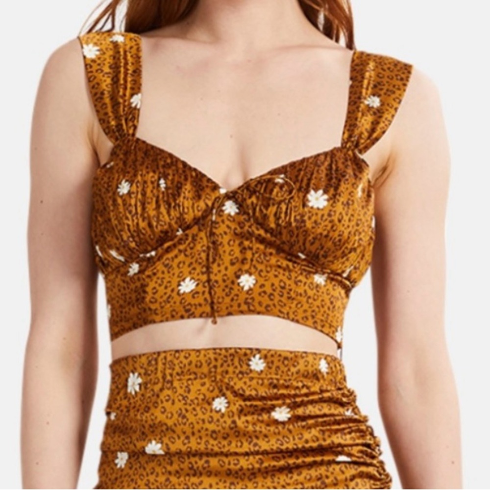 For Love and Lemons Crop Top